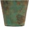 2.5ft. Green Ceramic Tall Distressed Antique Style Vase